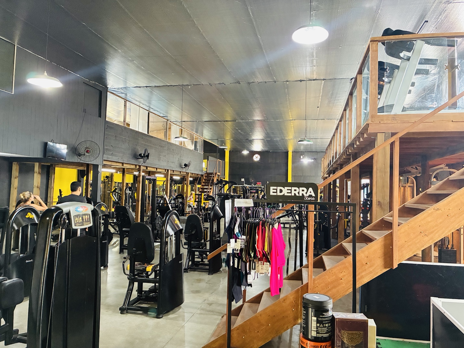 Visão geral da academia SpaceFitt