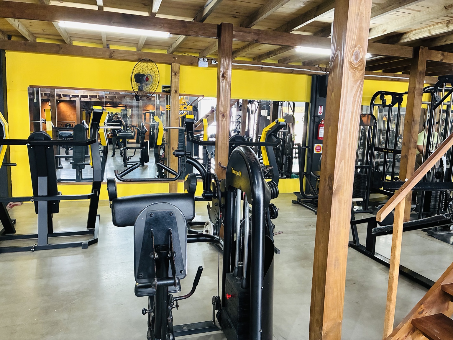 Espaço interno da SpaceFitt